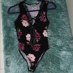 Floral bodysuit